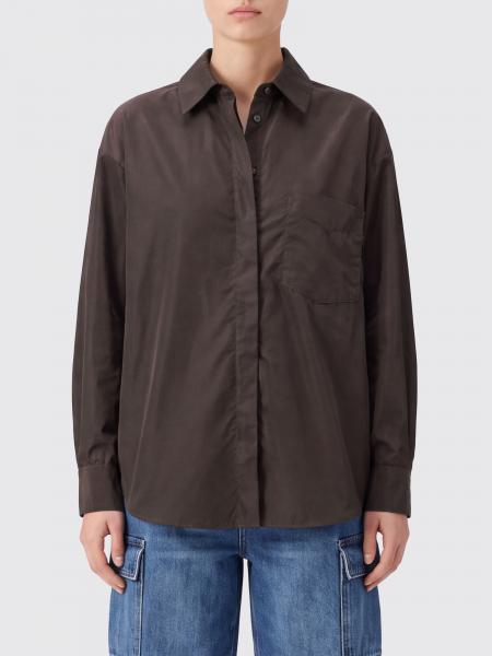 Aspesi Relaxed-Fit Technical Fabric Shirt with Concealed Placket