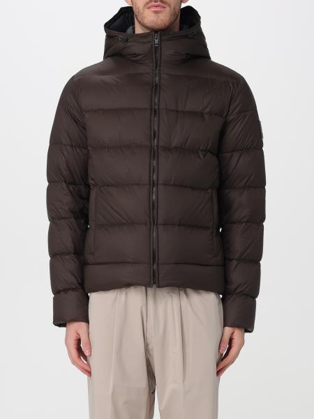 Doudoune courte Fay en nylon matelassé avec capuche et fermeture zippée