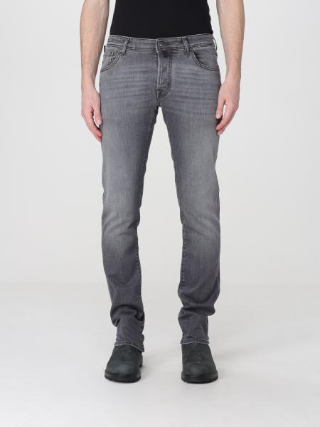 Jacob Cohen Mid-Rise Skinny Jeans in Stretch Cotton Denim