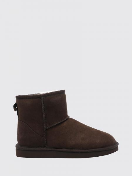 Classic Mini II Suede Ankle Boots UGG with Shearling Lining