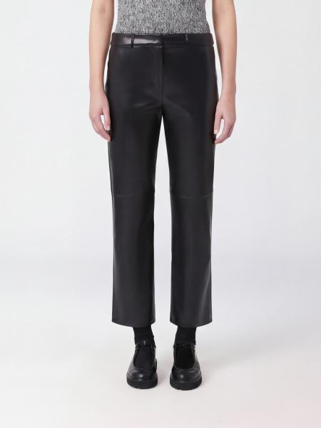 Pantaloni Sospiro 'S Max Mara a vita alta con gamba larga