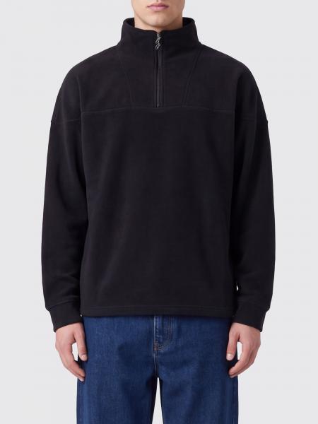 Jacquemus Rond Carré Cotton Sweatshirt with High Neck and Half-Zip