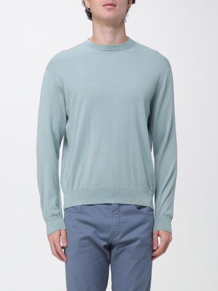 Paul & Shark Pure Merino Wool Crewneck Jumper with Ribbed Trims