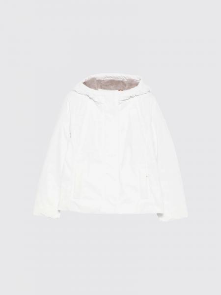 Boy's K-Way Lily Puffer Jacket with Shearling Lining and Hood