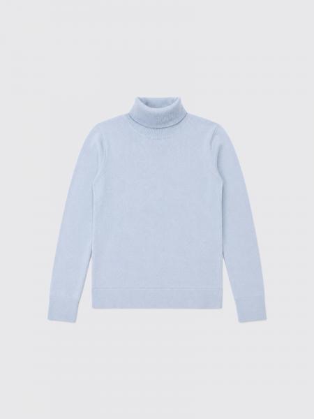 Pinko Girl's Slim Fit Ribbed Viscose Blend Roll Neck Jumper
