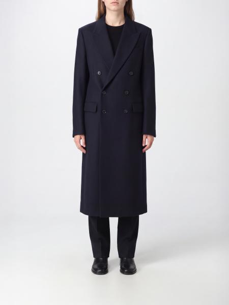 DRIES VAN NOTEN 纯羊毛宽松版型双排扣长款大衣