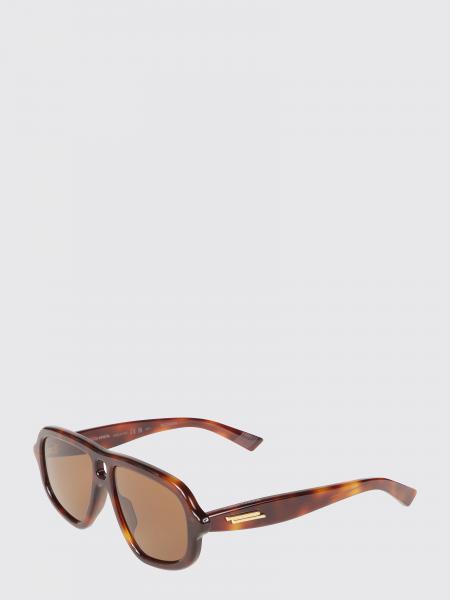 Bottega Veneta Aviator Sunglasses in Acetate with Double Bridge