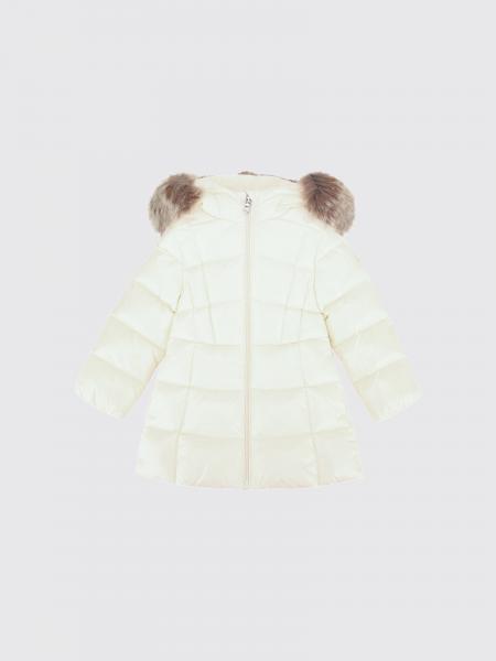 Emma Hooded Quilted Knee-Length Down Jacket Moncler for Boys in Nylon