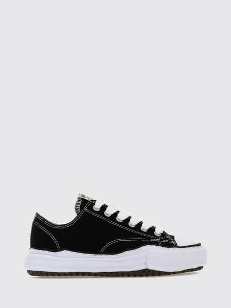 Maison Mihara Yasuhiro Peterson Low Top Canvas Trainers with Rubber Sole