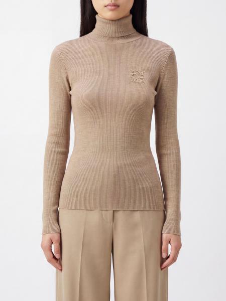 Ribbed Wool Slim Fit Turtleneck Jumper Max Mara