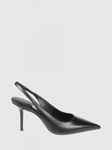 JIMMY CHOO Love 카프스킨 가죽 스틸레토 힐 슬링백 펌프스