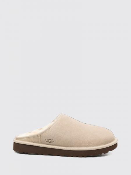 UGG Round Toe Slip-On Shoes in Suede with Wool Lining and EVA sole