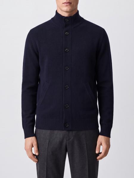 BRIONI 高领纽扣纯羊绒开衫