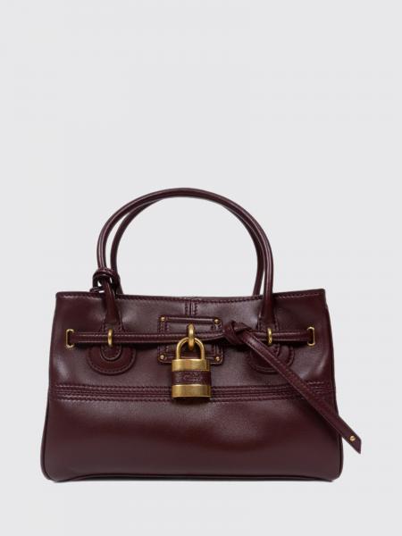 CHLOÉ Paddington 小牛皮挂锁手提包附可拆卸肩带