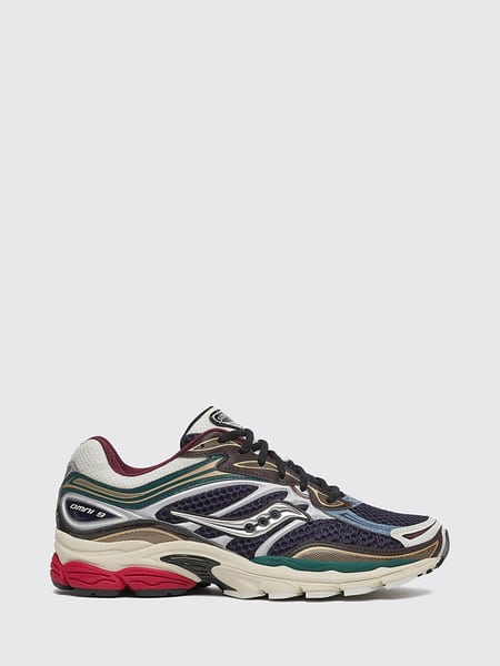 Saucony ProGrid Omni 9 OG Low-Top Lace-Up Sneakers with Mesh Details