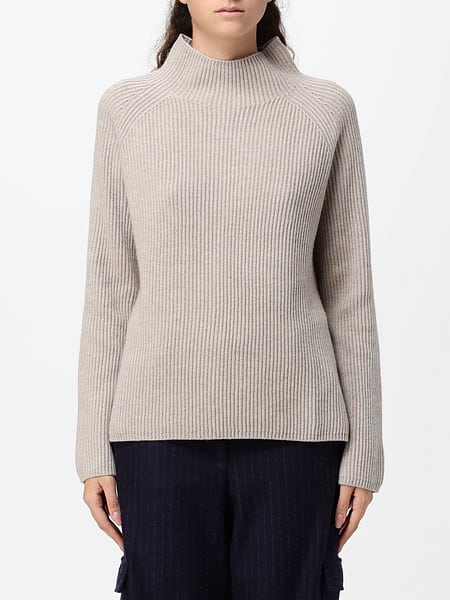 'S Max Mara Ribbed Wool and Cashmere Roll Neck with Dropped Shoulders