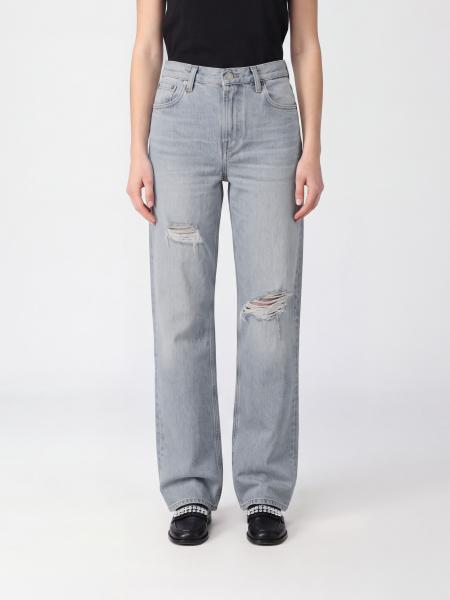 Star Flared Jeans Haikure in High-Waisted Cotton Denim