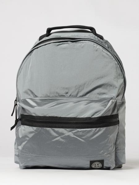Sac à dos Stone Island en nylon avec bretelles réglables et patch logo Compass