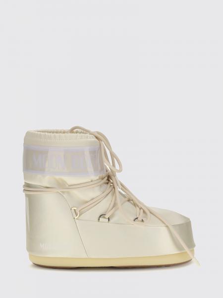 Moon Boot Icon Low Two-Tone Snow Boots with Adjustable Laces