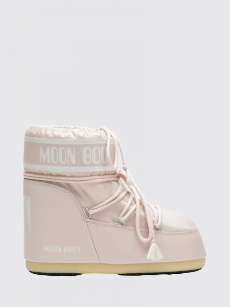Moon Boot Icon Low Two-Tone Nylon Snow Boots with Logo