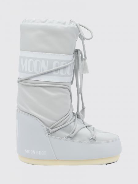 Icon Nylon Logo Lace-Up Snow Boots Moon Boot