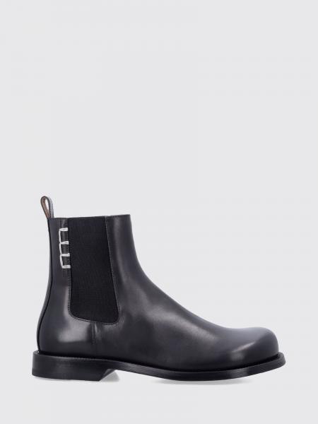 JW Anderson Calfskin Chelsea Boots with Round Toe and Leather Sole