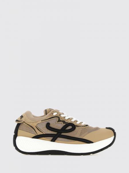 Pogo Suede and Technical Fabric Low-Top Sneakers Loewe