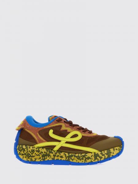 Pogo Low-Top-Sneaker Loewe aus Leder und Funktionsgewebe mit Kontrastlogo
