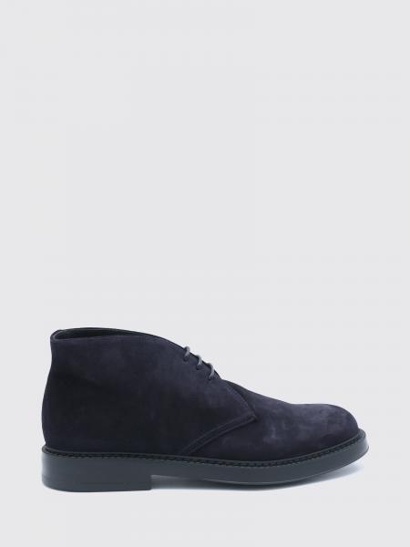 Suede Leather Chukka Boots Doucal's with Rubber Sole