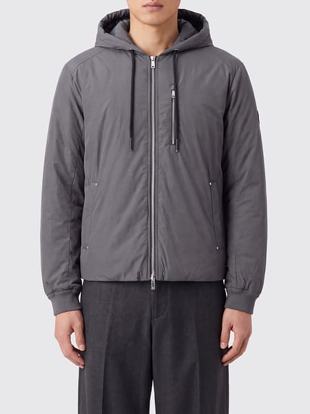 Moose Knuckles Northdale Padded Bomber Jacket in Water-Repellent Nylon
