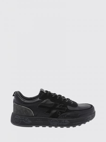 Nous Sneaker Premiata aus Kalbsleder mit gezahnter Sohle