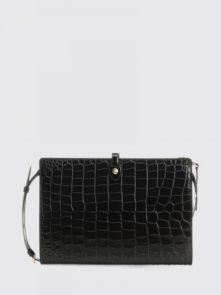 Bolso bandolera Notebook Celine de piel de becerro efecto cocodrilo con logo Triomphe