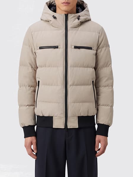 Soho Reversible Hooded Down Jacket Moose Knuckles in Recycled Nylon