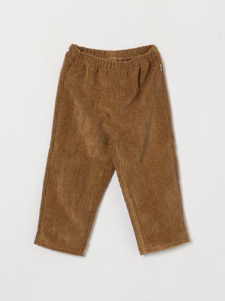 Teddy & Minou Boys' Velvet Jogging Pants with Elasticated Waist