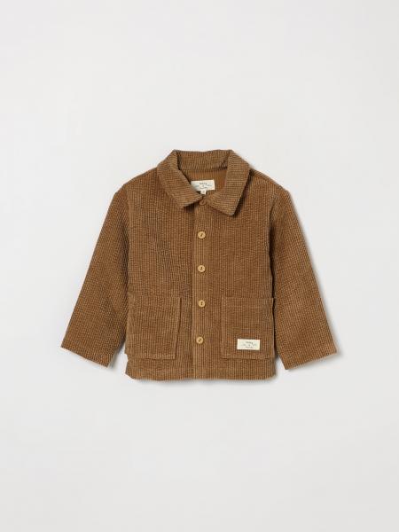 Teddy & Minou Boys' Corduroy Shirt with Patch Pockets