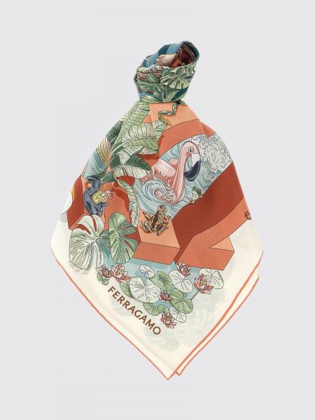 Neck scarf woman Ferragamo