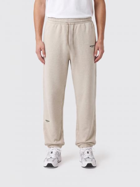 Contrast Embroidered Logo Cotton Jogging Trousers Represent