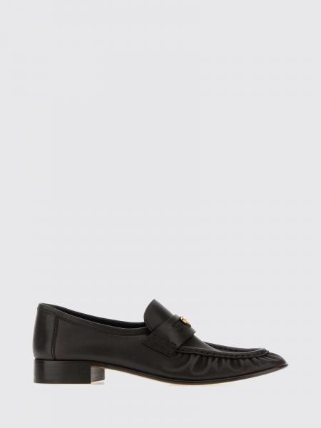 Letti Penny Loafers Chloé in Smooth Calfskin Leather with a Round Toe