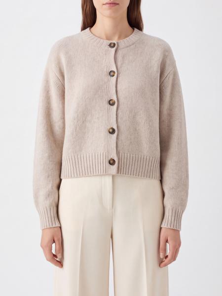 Loulou de Saison Remus Cardigan aus Merinowolle mit Rundhalsausschnitt