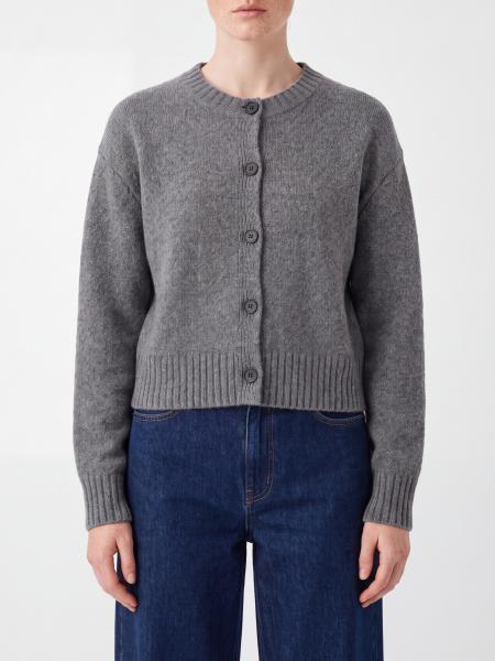 Loulou de Saison Remus Merino Wool Crewneck Cardigan