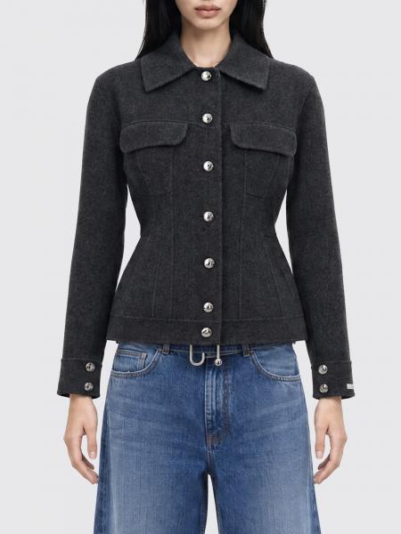 SPORTMAX フラップポケット付きスリムフィットウールシャツジャケット