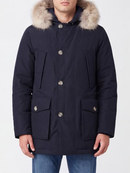 Parka Arctic Woolrich en tissu technique avec capuche en shearling