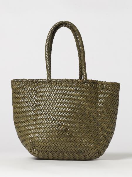 Dragon Diffusion Grace Woven Leather Tote Bag with Double Handle