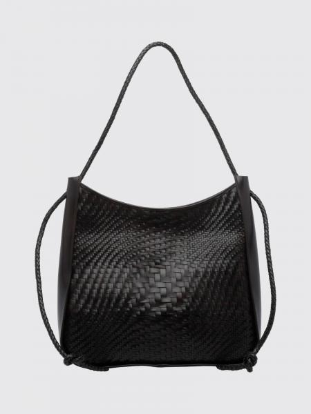Dragon Diffusion Woven Leather Tote Bag with Single Handle