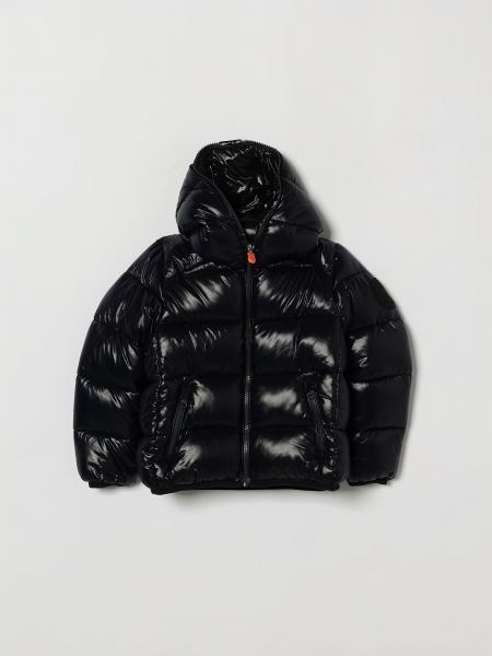Save The Duck Artie Quilted Nylon Hooded Puffer Jacket for Boys