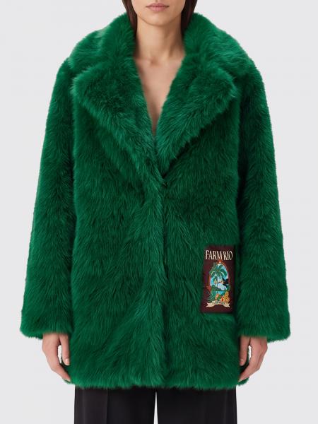 Fur coat woman Farm Rio