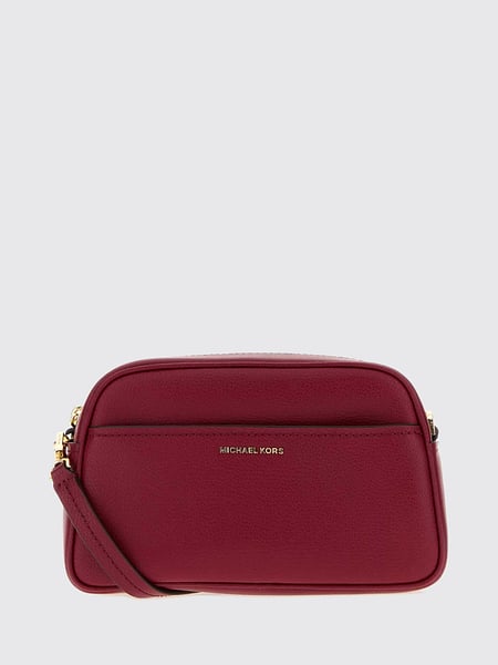 Sac caméra bandoulière Jet Set Michael Kors en cuir avec logo en métal