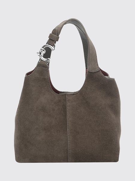 C-Easy Coccinelle Leather and Suede Mini Bag with Removable Inner Pouch