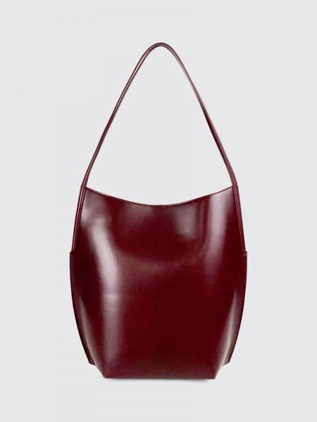 Kante Jil Sander Ovine Leather Shoulder Bag with a Rounded Silhouette
