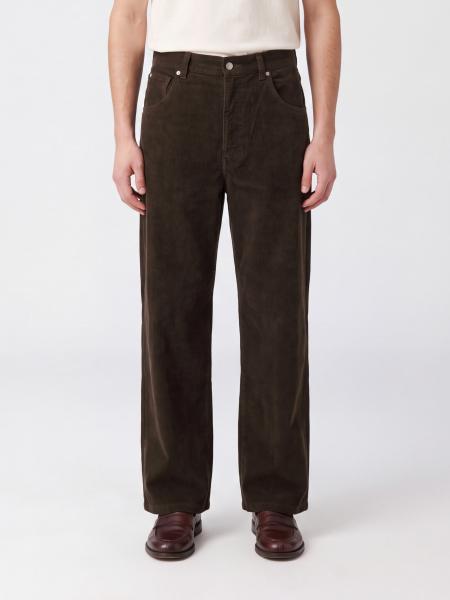 Sunflower Wide-Leg Five-Pocket Cotton Corduroy Trousers